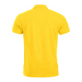 Lemon - Front - Clique Mens Manhattan Polo Shirt