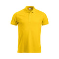Lemon - Back - Clique Mens Manhattan Polo Shirt