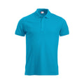 Turquoise - Front - Clique Mens Manhattan Polo Shirt
