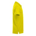 Visibility Yellow - Side - Clique Mens Manhattan Polo Shirt