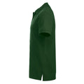 Bottle Green - Side - Clique Mens Manhattan Polo Shirt