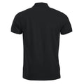 Black - Back - Clique Mens Manhattan Polo Shirt