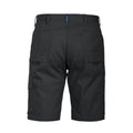 Black - Back - Projob Mens Cargo Shorts