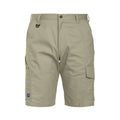 Khaki - Front - Projob Mens Cargo Shorts