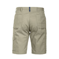 Khaki - Back - Projob Mens Cargo Shorts