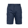 Navy - Front - Projob Mens Cargo Shorts