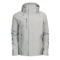 Light Grey - Front - James Harvest Mens Islandblock Jacket