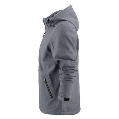 Steel Grey - Lifestyle - Printer Mens Karting Soft Shell Jacket