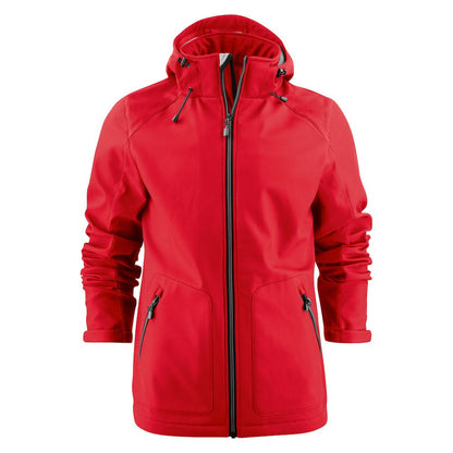 Red - Front - Printer Mens Karting Soft Shell Jacket