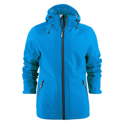 Ocean Blue - Front - Printer Mens Karting Soft Shell Jacket