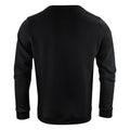 Black - Back - Harvest Mens Alder Crew Neck Sweatshirt