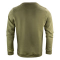 Moss Green - Back - Harvest Mens Alder Crew Neck Sweatshirt