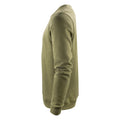 Moss Green - Side - Harvest Mens Alder Crew Neck Sweatshirt