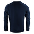 Navy - Back - Harvest Mens Alder Crew Neck Sweatshirt