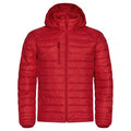 Red - Front - Clique Mens Hudson Padded Jacket