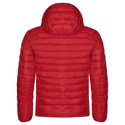 Red - Back - Clique Mens Hudson Padded Jacket