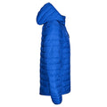 Royal Blue - Side - Clique Mens Hudson Padded Jacket