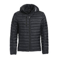 Black - Front - Clique Mens Hudson Padded Jacket