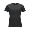 Anthracite - Front - Clique Womens-Ladies New Classic Melange T-Shirt