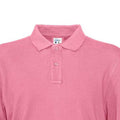 Pink - Pack Shot - Cottover Mens Pique Long-Sleeved T-Shirt