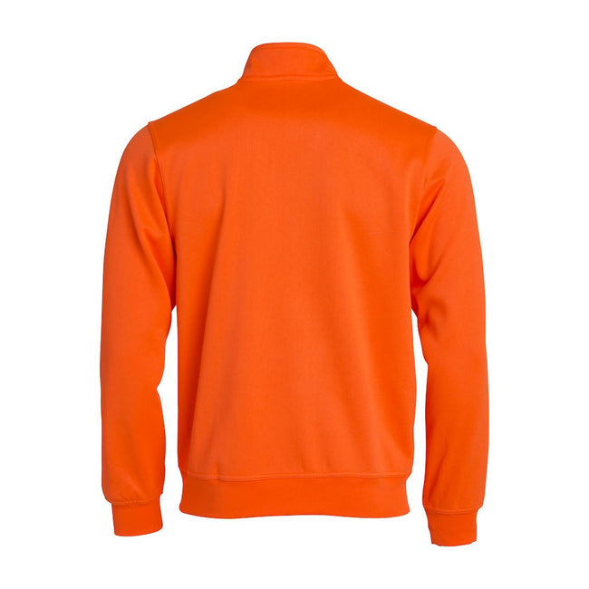 Visibility Orange - Back - Clique Mens Basic Sweatshirt