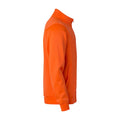 Visibility Orange - Side - Clique Mens Basic Sweatshirt