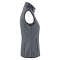 Steel Grey - Side - Printer Womens-Ladies Trial Softshell Gilet