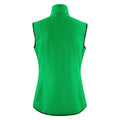 Fresh Green - Back - Printer Womens-Ladies Trial Softshell Gilet