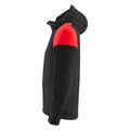 Black-Red - Side - Printer Mens Prime Soft Shell Jacket