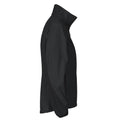 Black - Side - Projob Womens-Ladies Soft Shell Jacket