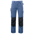 Sky Blue - Front - Projob Mens Cargo Trousers