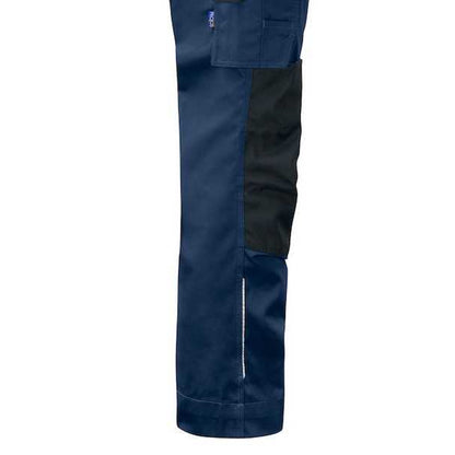 Navy - Pack Shot - Projob Mens Cargo Trousers