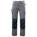 Grey - Front - Projob Mens Cargo Trousers