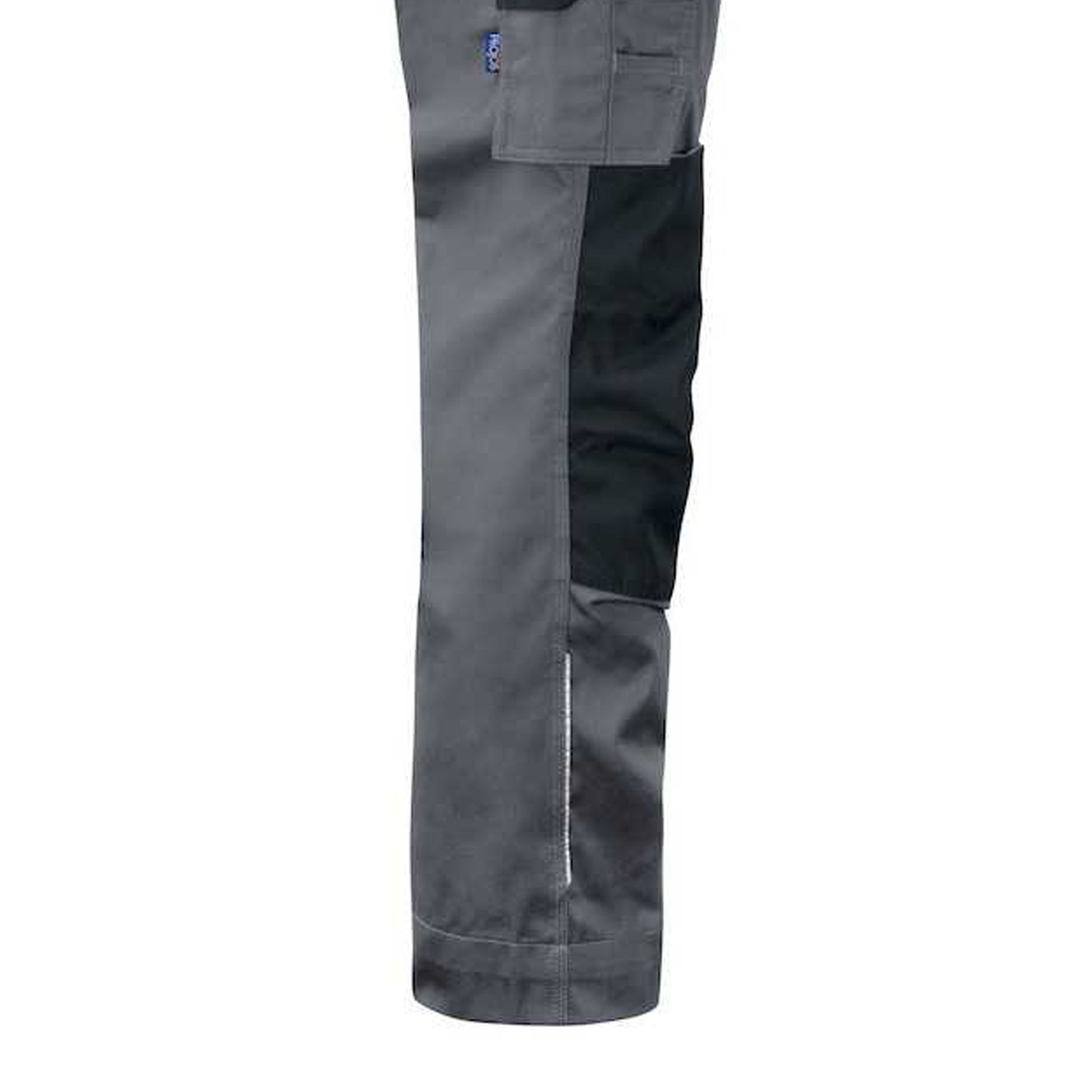 Grey - Pack Shot - Projob Mens Cargo Trousers