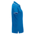 Bright Blue - Side - Clique Womens-Ladies Seattle Polo Shirt