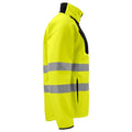 Yellow-Black - Side - Projob Mens Hi-Vis Soft Shell Jacket