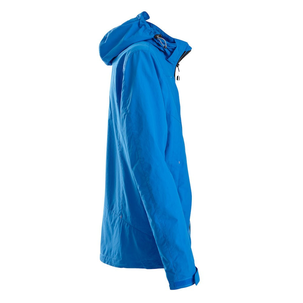 Ocean Blue - Side - Printer Mens Flat Track Jacket