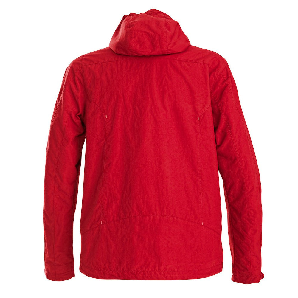 Red - Back - Printer Mens Flat Track Jacket
