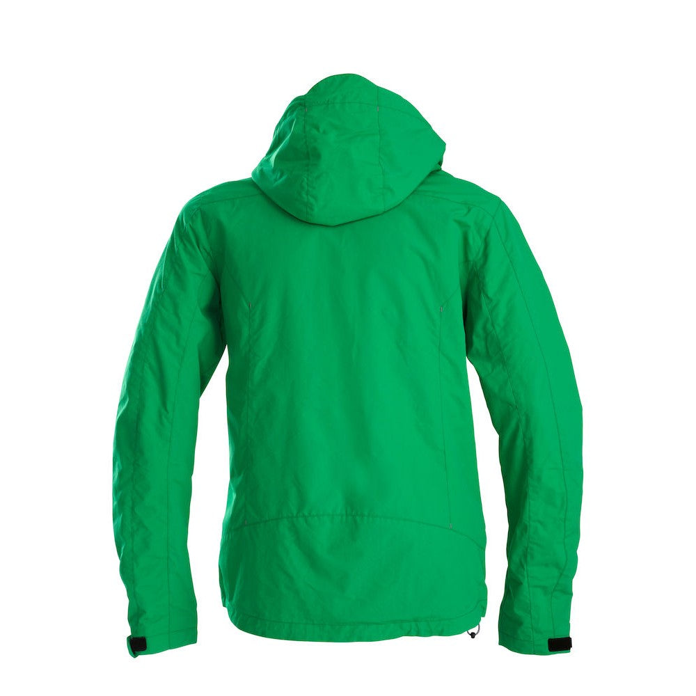 Fresh Green - Back - Printer Mens Flat Track Jacket