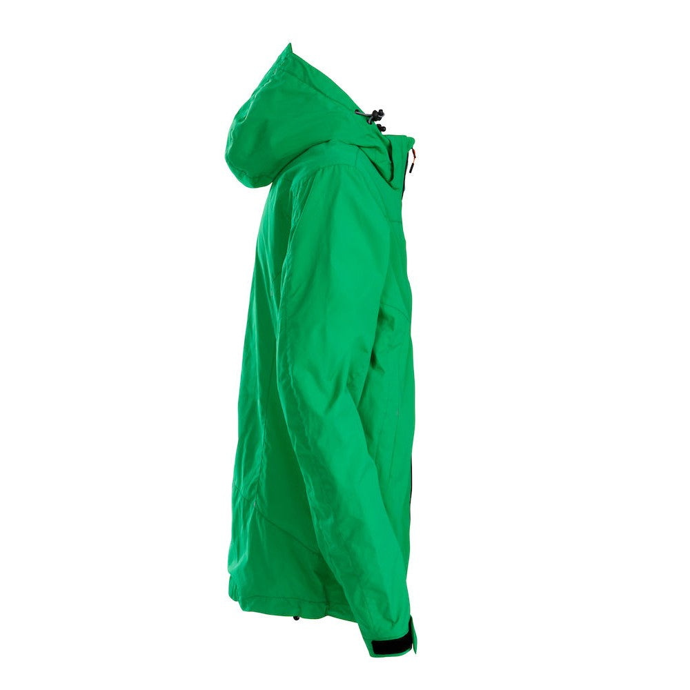 Fresh Green - Side - Printer Mens Flat Track Jacket