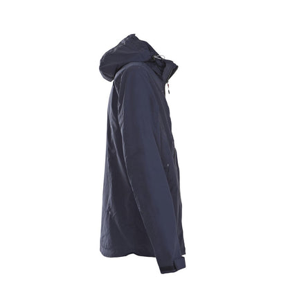 Navy - Side - Printer Mens Flat Track Jacket