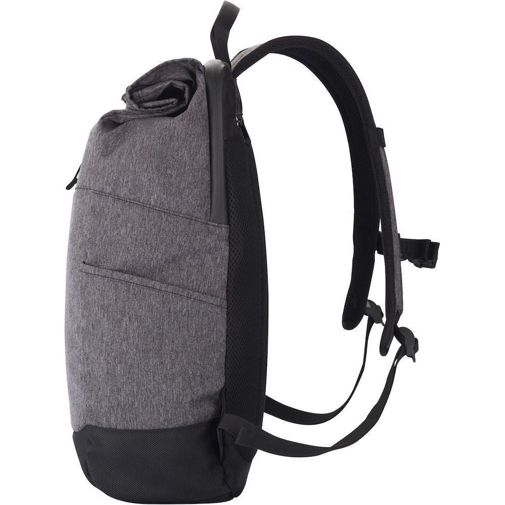 Anthracite Melange - Lifestyle - Clique Melange Roll Up Backpack