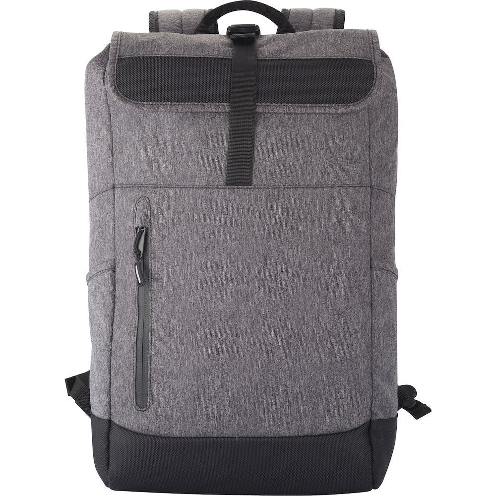 Anthracite Melange - Front - Clique Melange Roll Up Backpack