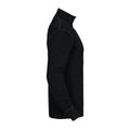 Black - Side - Projob Mens Merino Wool Thermal Top