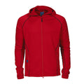 Red - Front - Projob Mens Functional Hooded Jacket