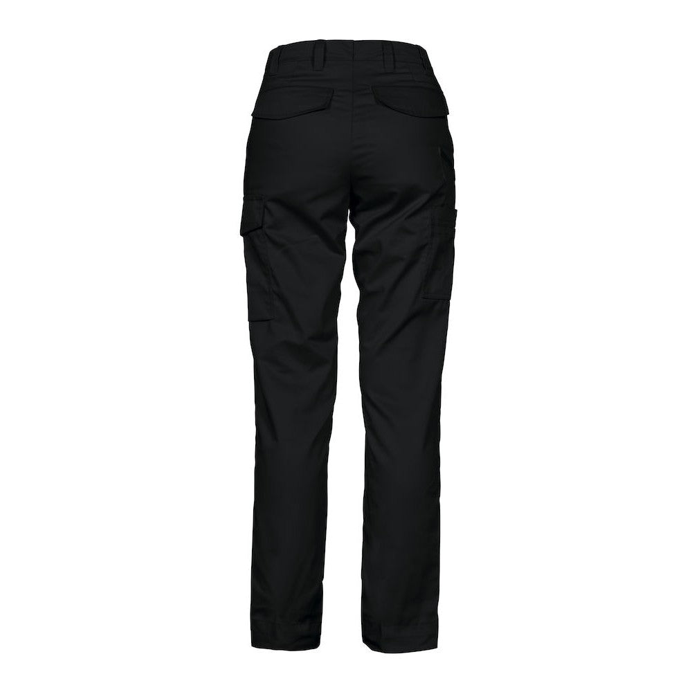 Black - Back - Projob Womens-Ladies Work Trousers