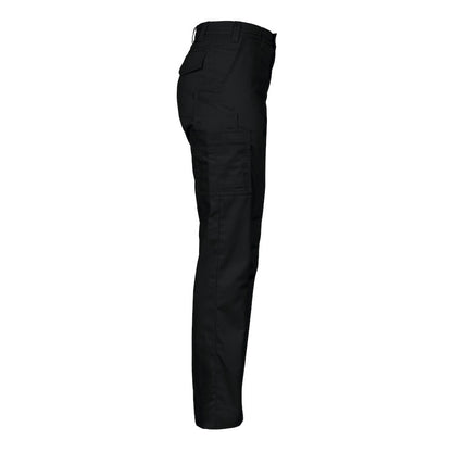 Black - Side - Projob Womens-Ladies Work Trousers