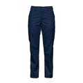 Navy - Front - Projob Womens-Ladies Work Trousers