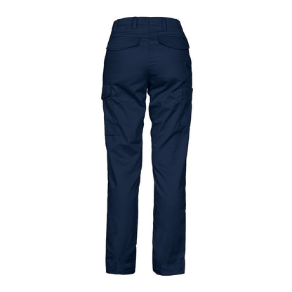 Navy - Back - Projob Womens-Ladies Work Trousers