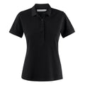 Black - Front - James Harvest Womens-Ladies Neptune Polo Shirt